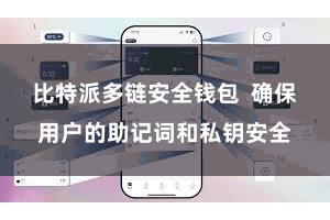 比特派多链安全钱包 确保用户的助记词和私钥安全
