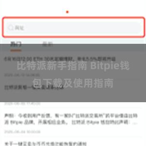 比特派新手指南 Bitpie钱包下载及使用指南