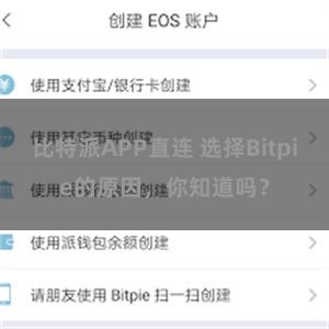 比特派APP直连 选择Bitpie的原因，你知道吗？