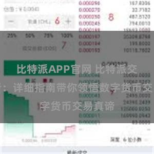 比特派APP官网 比特派交易必看：详细指南带你领悟数字货币交易真谛